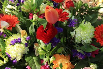 Mixed spring bouquet