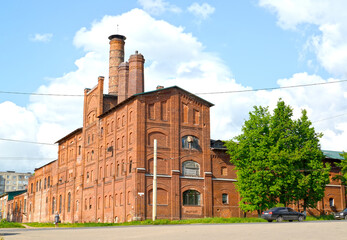 The old brewery building (1877). Rybinsk