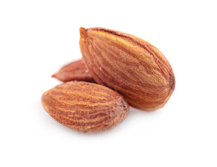 Almond isolated on white background