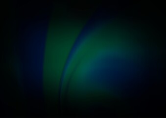 Dark BLUE vector bokeh pattern.