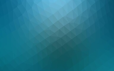 Light BLUE vector abstract polygonal layout.