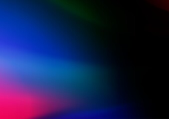 Dark Multicolor, Rainbow vector modern elegant background.