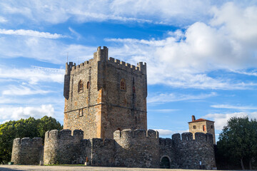 Fototapeta na wymiar Medieval castle of Braganca