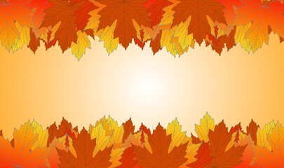 Naklejka na ściany i meble Thanksgiving graphic design background with copy space