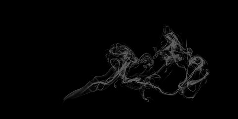 Fog, smoke, vapor, cloud isolated overlays transparent special effect, white smoky abstract on black. Royalty high-quality free stock image of white smoke, vapor, fog overlay on black background