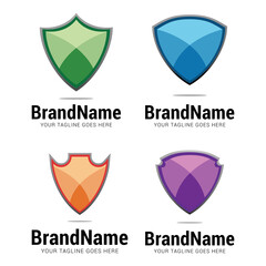 save shield protection technology secure logo icon vector template.