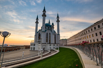 The Kul Sharif Mosque - one of the largest mosques in Russia