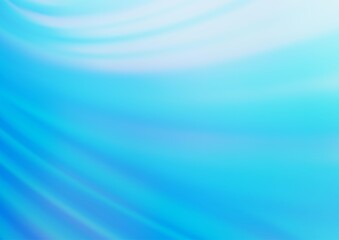 Light BLUE vector blurred bright template.