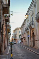 Foggia Streets  by Sunset