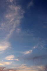 Naklejka na ściany i meble vanilla sky background and cloud