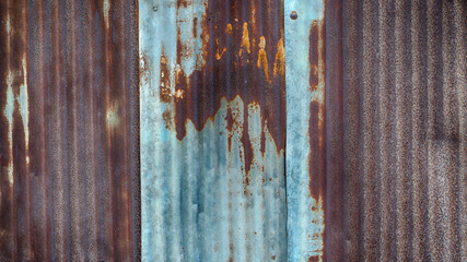 Rusty old metal material texture