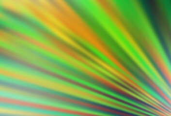 Light Green vector backdrop with long lines.