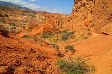 Mountains in Issyk-Kul, Kyrgyzstan
