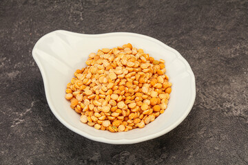 Dry peas for cooking