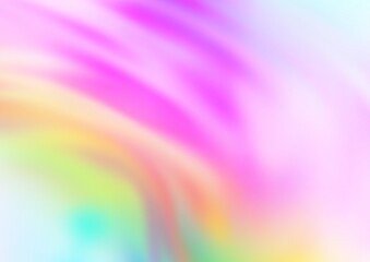 Light Multicolor, Rainbow vector blurred bright background.