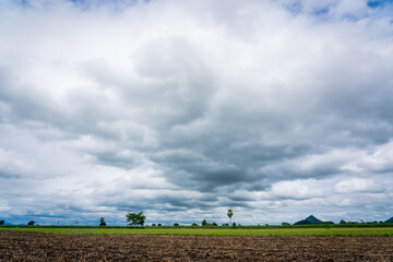The cloudy day at Khao Kala, Nakhon Sawan.