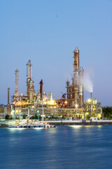 工場夜景（四日市コンビナート）