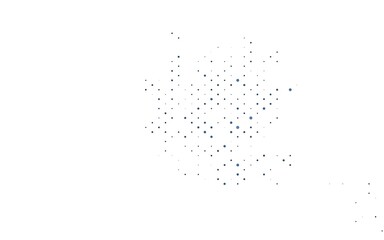 Light Black vector cover with spots.