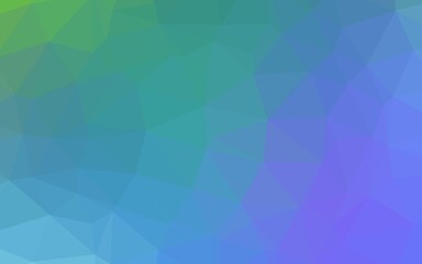 Light Multicolor, Rainbow vector shining triangular template.