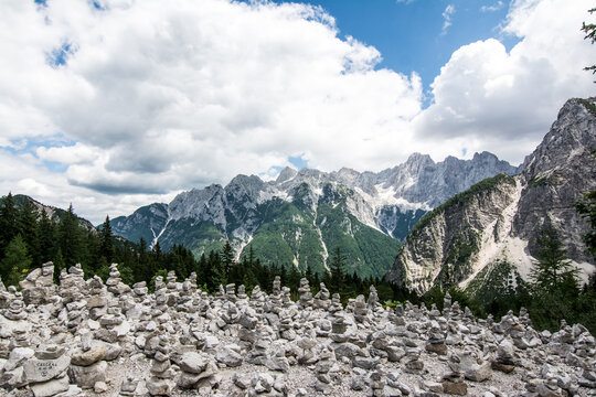 stoneman in the alps