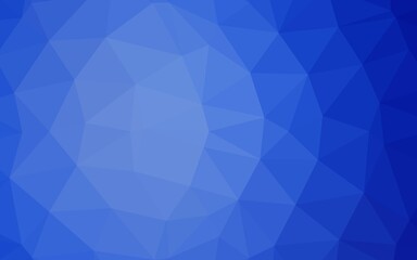 Obraz premium Light BLUE vector abstract mosaic pattern.