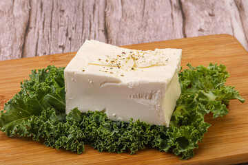 Traditional Greek Feta soft cheese