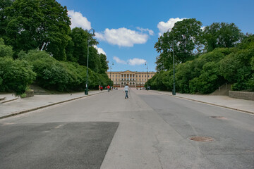 The Royal Palace in Oslo, Norway's capitol