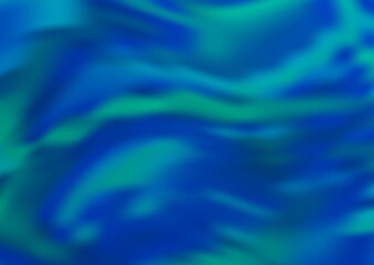 Dark BLUE vector bokeh and colorful pattern.
