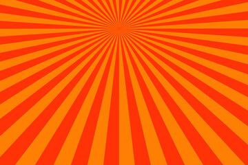 orange sunburst background