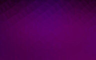 Obraz premium Dark Purple vector triangle mosaic template.
