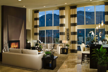 Living room Interior Design of Home