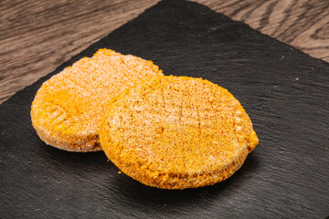 Raw chicken cutlet for roast