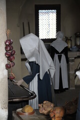 Reconstitution d'une cuisine ancienne pour les malades des hospices
