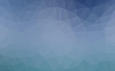 Obraz premium Light BLUE vector polygon abstract layout.