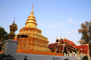 Wat Phra That Si Chom Thong in Chiang mai / Thailand