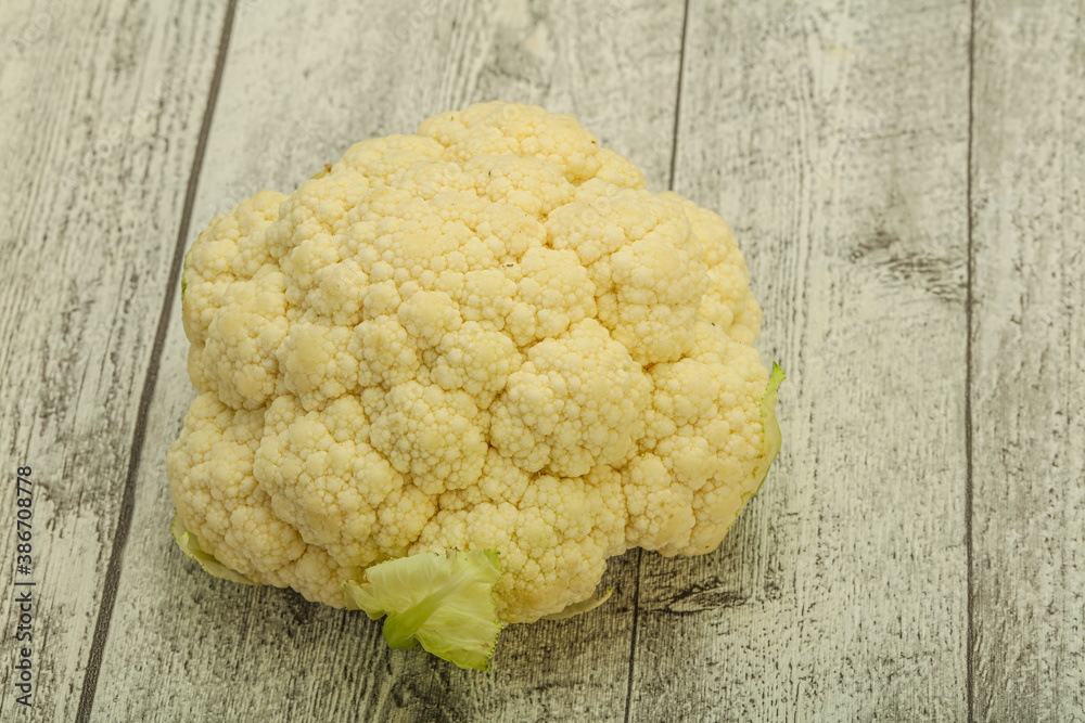 Wall mural natural food - cauliflower for cooking