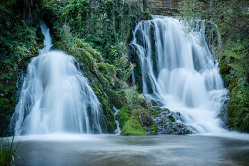 Trillo waterfall, La Alcarria, Guadalajara, Spain