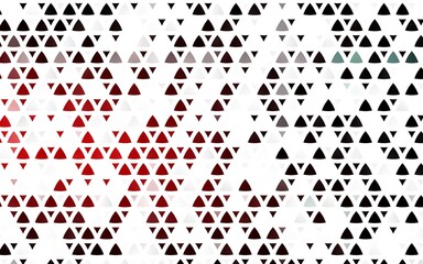 Light Red vector seamless pattern in polygonal style.