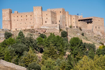 Sigüenza Castle, 11th century, Siguenza, Guadalajara, Spain