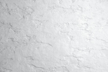 Blank white stone wall texture mock up, front view