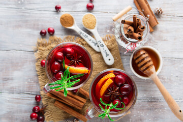 Christmas mulled wine