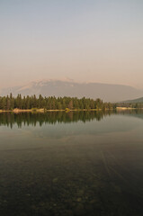 Lake Annette on a Smoky Day