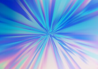 Obraz premium Light BLUE vector blurred and colored template.