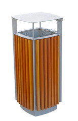 the new garbage container