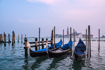 Fototapeta na wymiar Blick auf die Insel San Giorgio Maggiore in Venedig, Italien