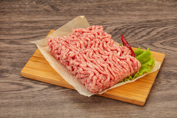 Minced meat - pork and beef