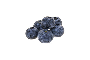 Sweet fresh juicy blueberries heap