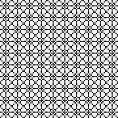 Abstract Cross Pattern Dots Logo generative computational art illustration