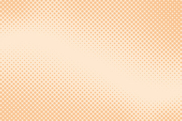 Vector simple background in comic book style with halftone gradient. Retro pop art design.