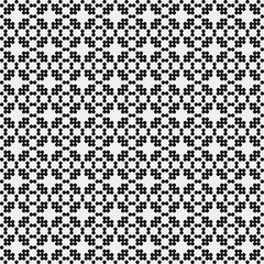 Abstract Cross Pattern Dots Logo generative computational art illustration